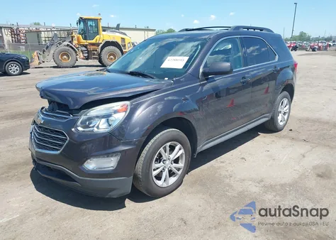 2016 Chevrolet Equinox Lt из США, поврежденный, VIN 2GNALCEK4G6355446